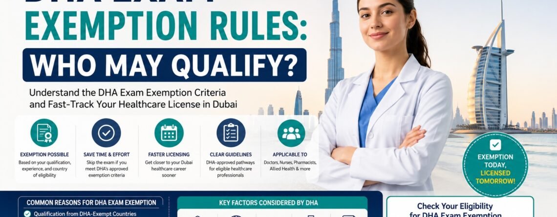 DHA Exam Exemption Rules: Who May Qualify in Dubai?